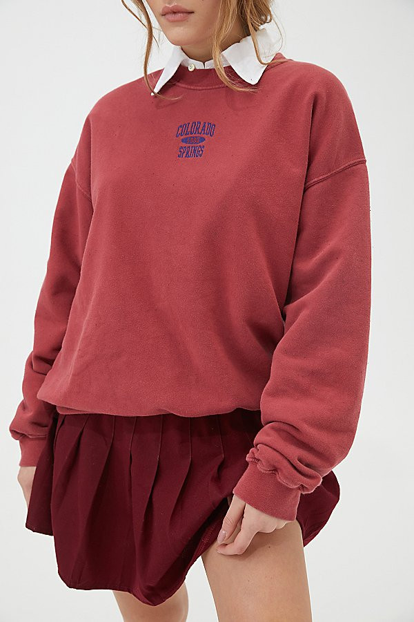 Colorado Springs Washed Crew Neck Sweatshirt | Urban Outfitters (US and RoW)