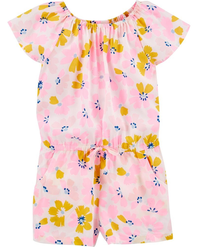 Floral Poplin Romper | Carter's