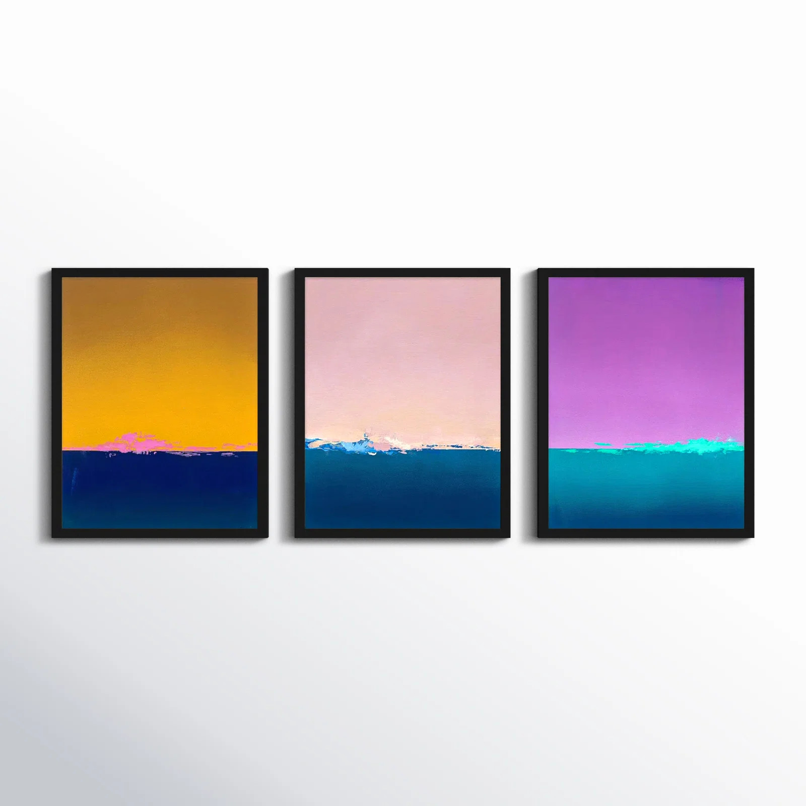 Cran " Horizon " by Lee Lessem 3 - Pieces (Set of 3) | Wayfair North America