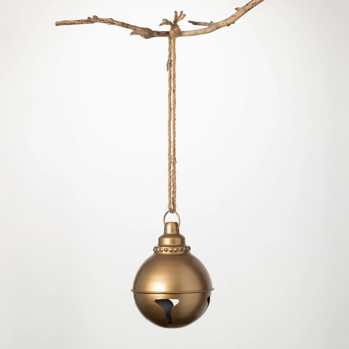 Oversized Gold Bell Ornament | Sullivans Home Decor