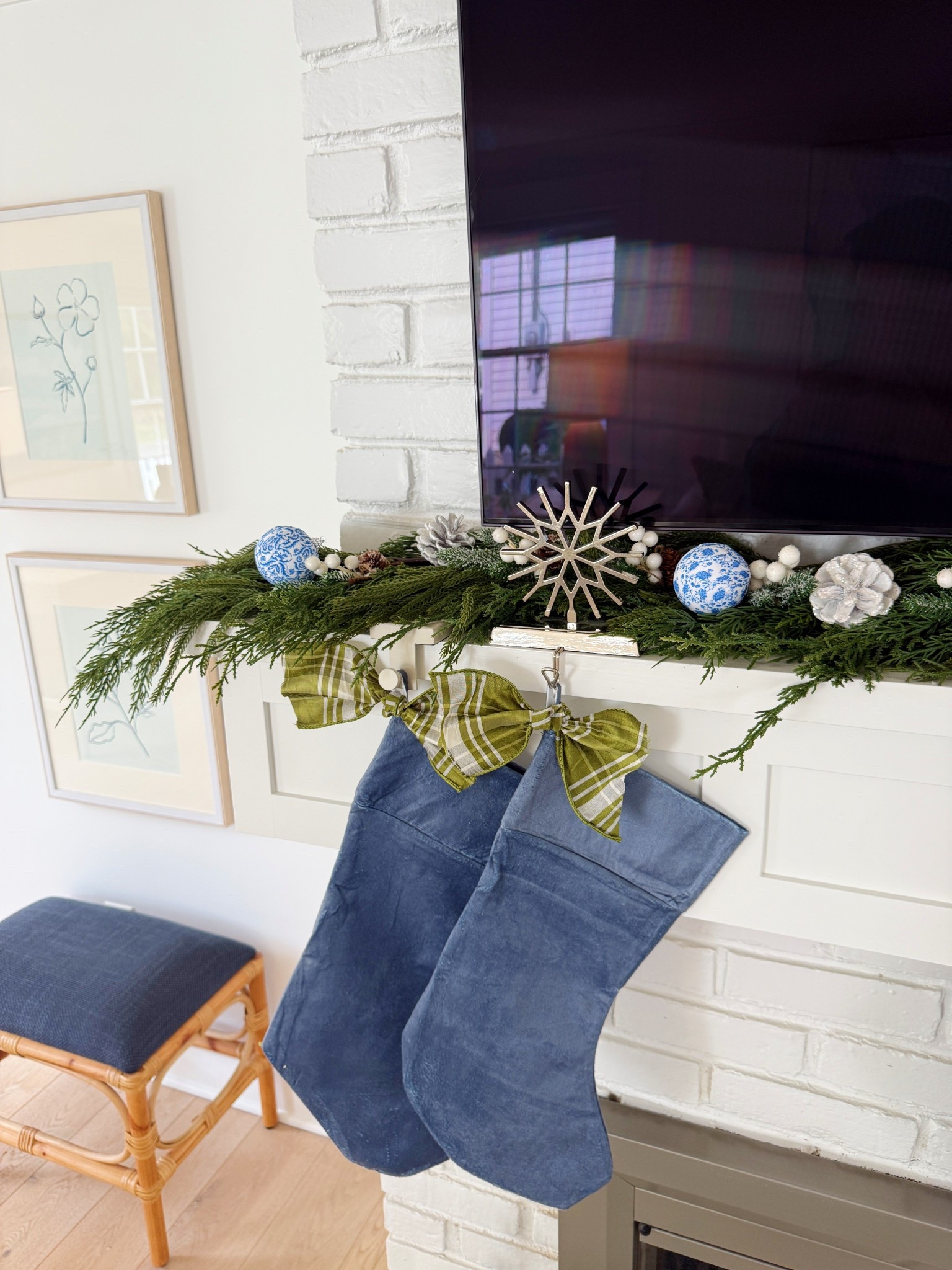 Holiday stockings at our lake house! A mix of coastal touches and holiday cheer! 



#LTKCyberWeek #LTKGiftGuide #LTKHoliday