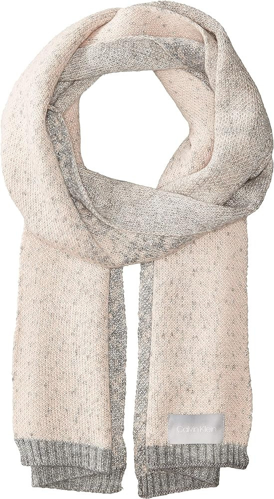 Calvin Klein womens Lurex Ombre Scarf | Amazon (US)