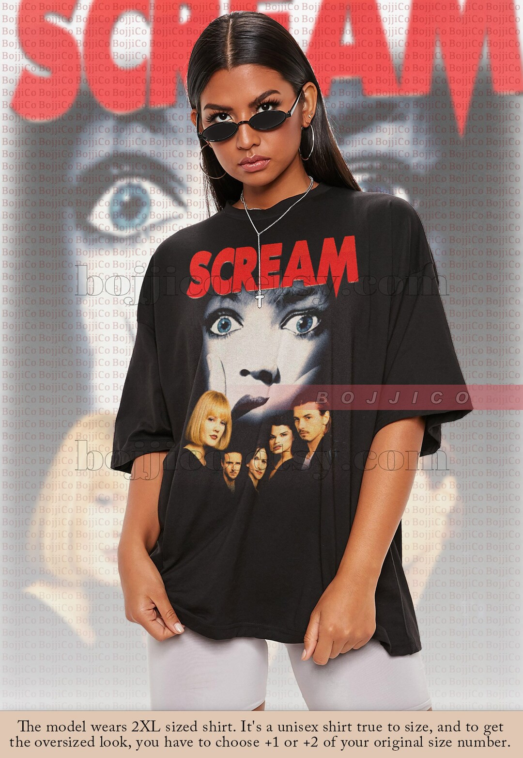 Drew Barrymore SCREAM Shirt Let's Watch Scary Movie - Etsy Spain | Etsy (ES)
