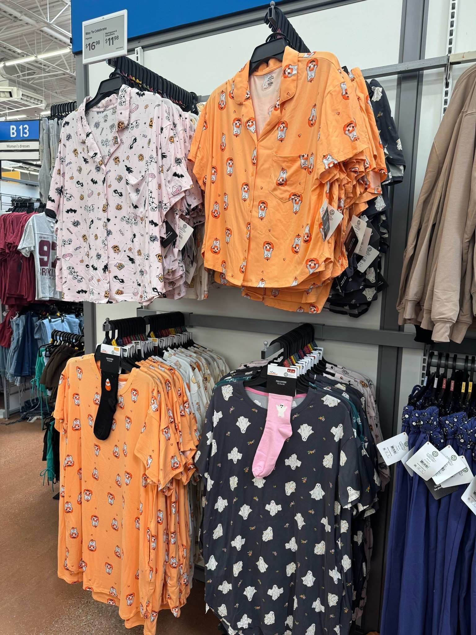 Walmart ✨ Halloween Women's Sleepshirt Top and Socks Set from Way to Celebrate, 2-Piece, Sizes XS-3X / Halloween Women’s Notched Top and Shorts Pajama Set from Way to Celebrate, 2-Piece, Sizes XS-3X

#LTKSeasonal #LTKTravel #LTKmorningroutine