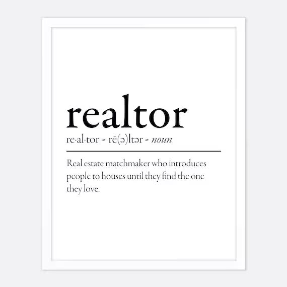 Realtor | Etsy (US)