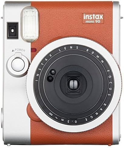 Fujifilm Instax Mini 90 Instant Film Camera (Brown) | Amazon (US)