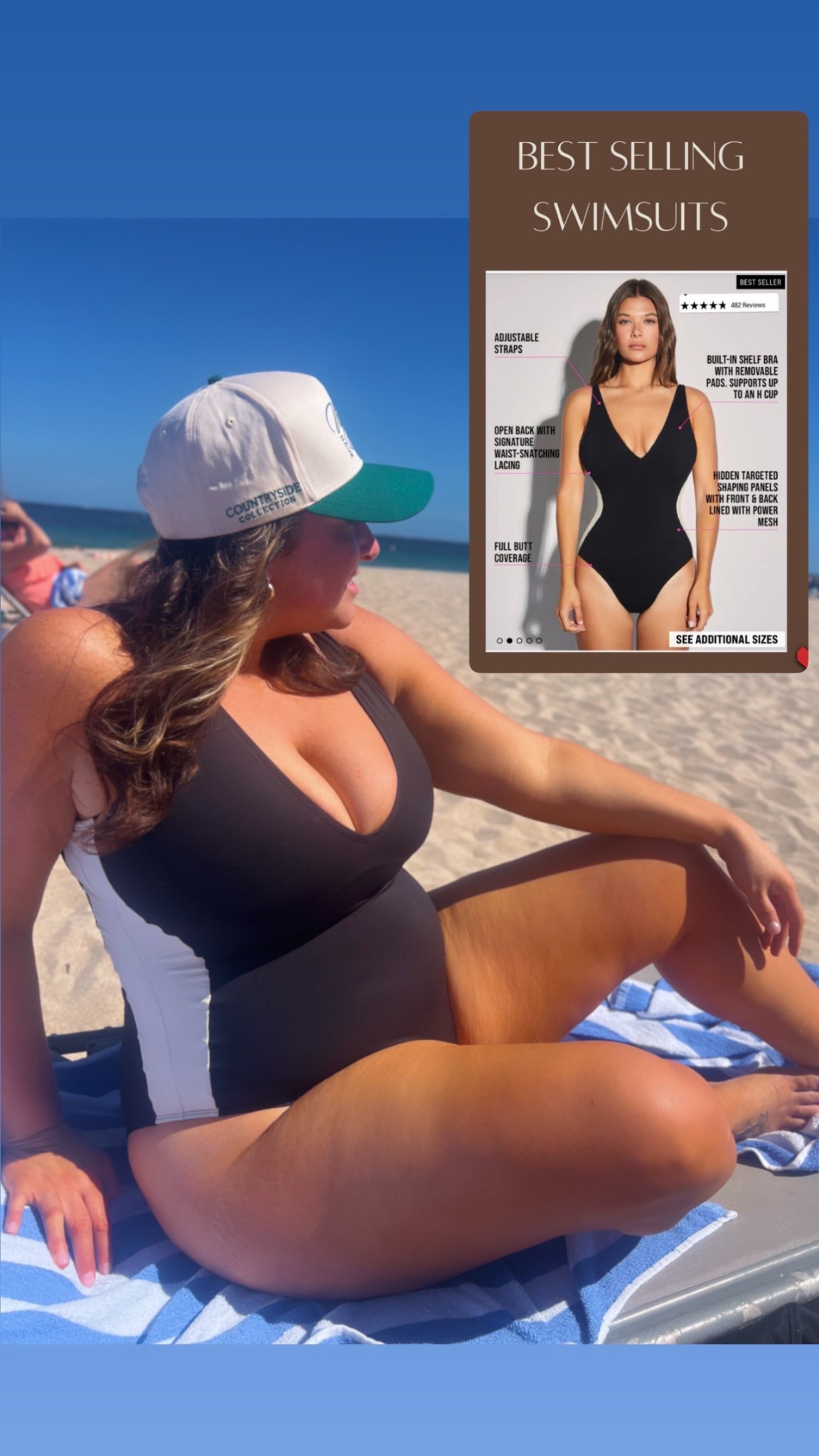 Spring break vacation 
Best selling swimsuit 
Bathing suit 
Swim 
Resort 

#LTKSwim #LTKSpringSale #LTKTravel