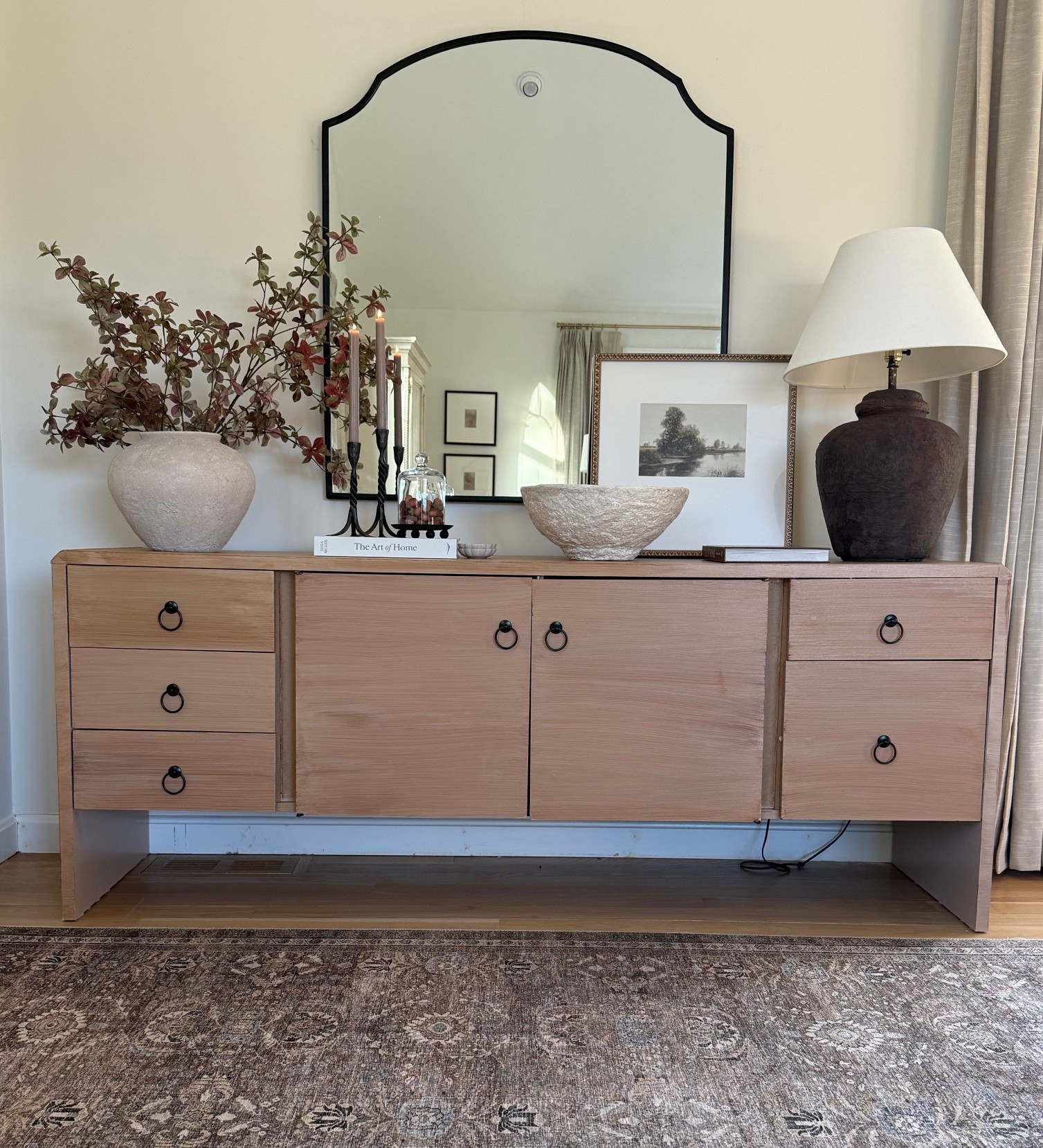 Curved mirror is on sale! I loved this mirror for a while and love how it looks above this console. One of my favorite items in our family room. I love the curves on either side and it’s such a great size. Also comes in gold.

#LTKHoliday #LTKSaleAlert #LTKCyberWeek