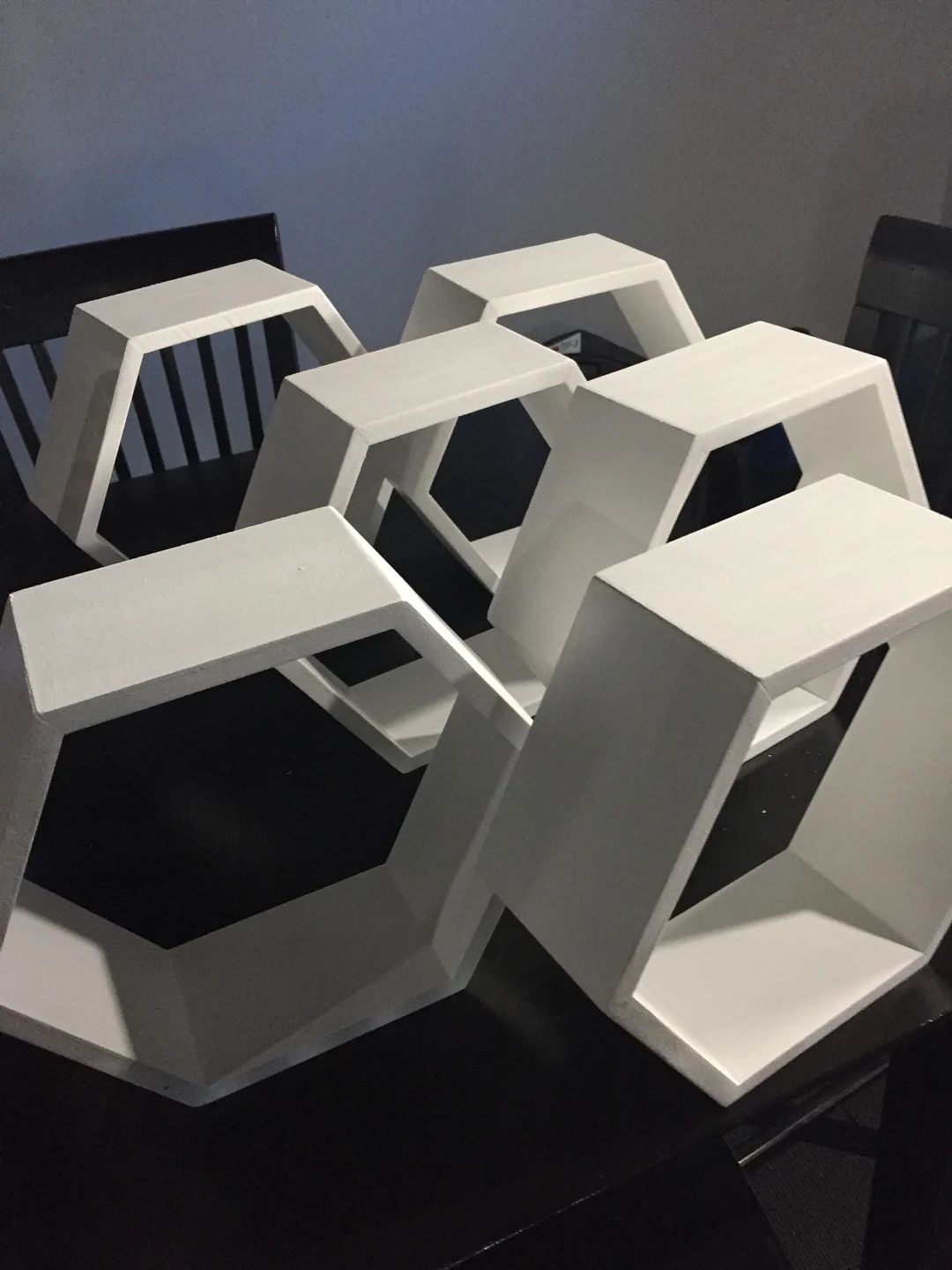 4 Pack of Hexagon Honeycomb Display Shelves | Etsy (US)