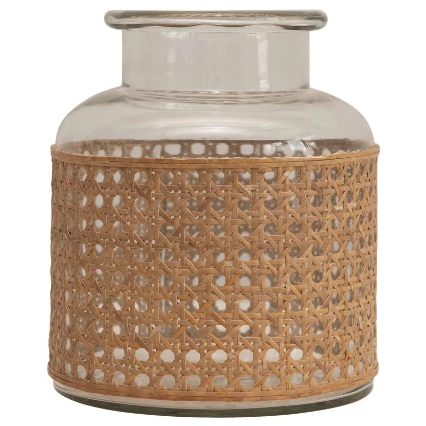 Cane Wrapped Vase | Katrina & Co.