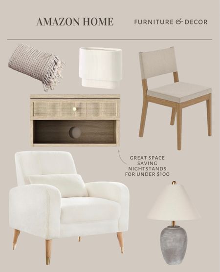 Light and cozy home decor and furniture from Amazon this week. I'm especially into the space saving wall mount nightstands for under $100! 

#LTKStyleTip #LTKHome #LTKFindsUnder100