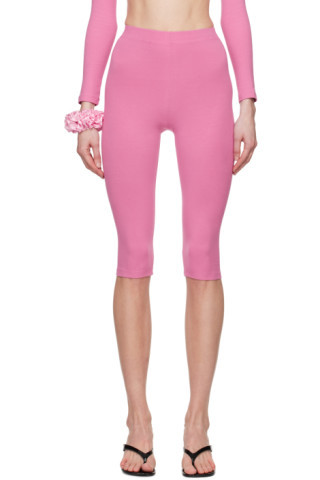 Pink Capri Leggings | SSENSE