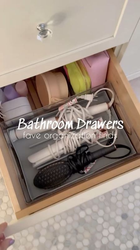 Must have bathroom organization and storage!! Love these bins for organizing all your beauty and bath essentials!

(5/1)

#LTKhome #LTKVideo #LTKstyletip