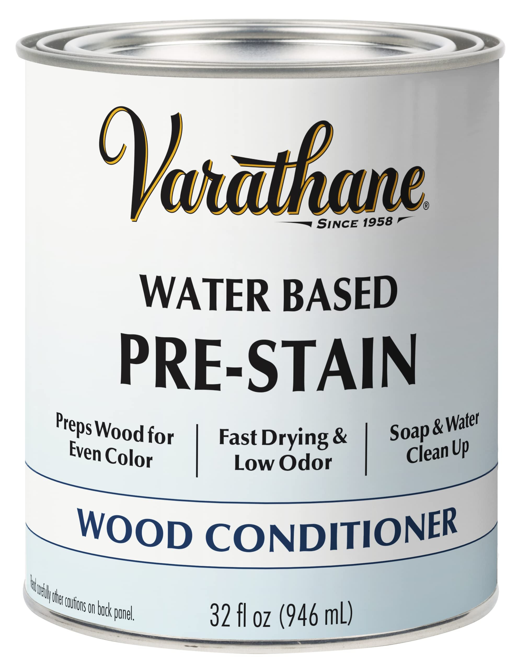 Varathane 381123 Water Based Pre-Stain Wood Conditioner, Quart | Amazon (US)