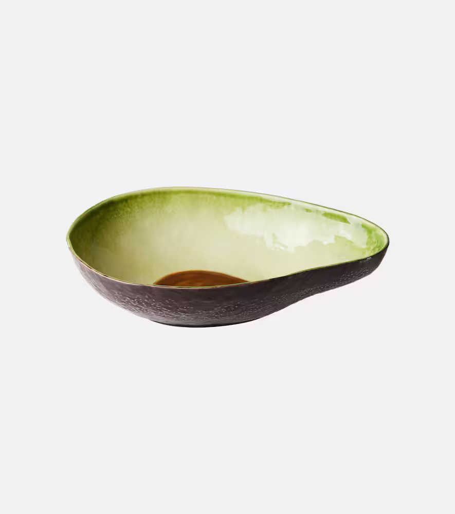 Bordallo Pinheiro Tropical Fruits Avocado earthenware salad bowl | Mytheresa (US/CA)