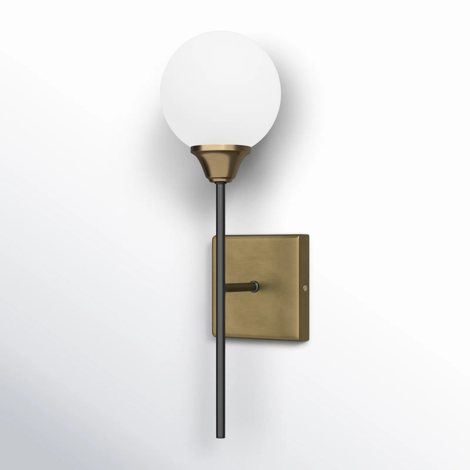 Joss & Main Hallas 1-Light Dimmable Oil Rubbed Bronze/Brass Wallchiere & Reviews | Wayfair | Wayfair North America