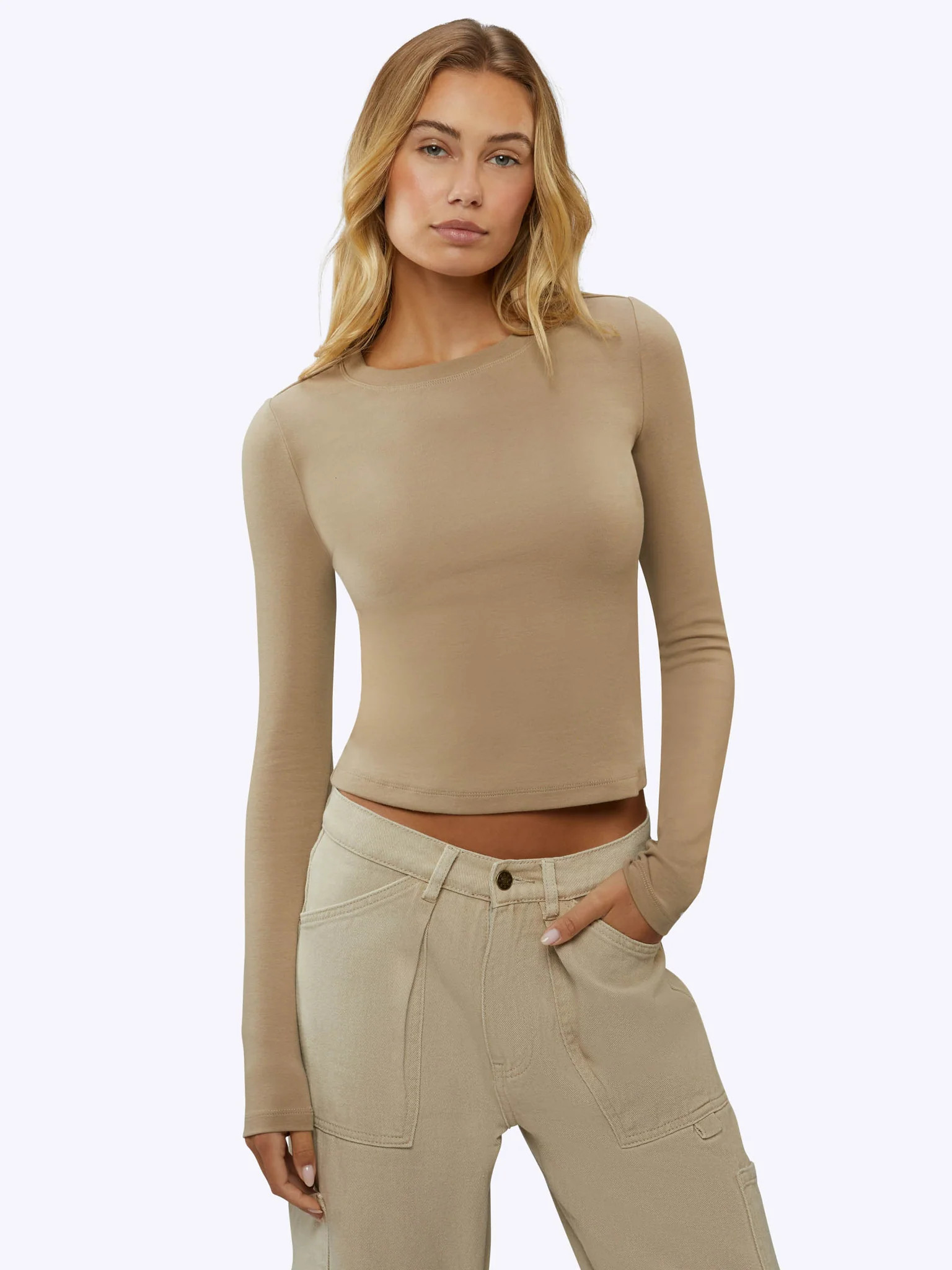 Long Sleeve Tomboy Tee | Cuts Clothing