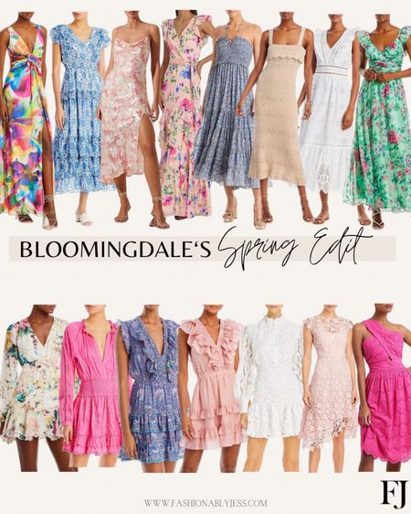 Loving these dresses from Bloomingdale’s! Perfect if you’re looking for some cute summer dresses! 
#summerdress #vacationdress #maxidress #minidress

#LTKstyletip #LTKSeasonal #LTKFind