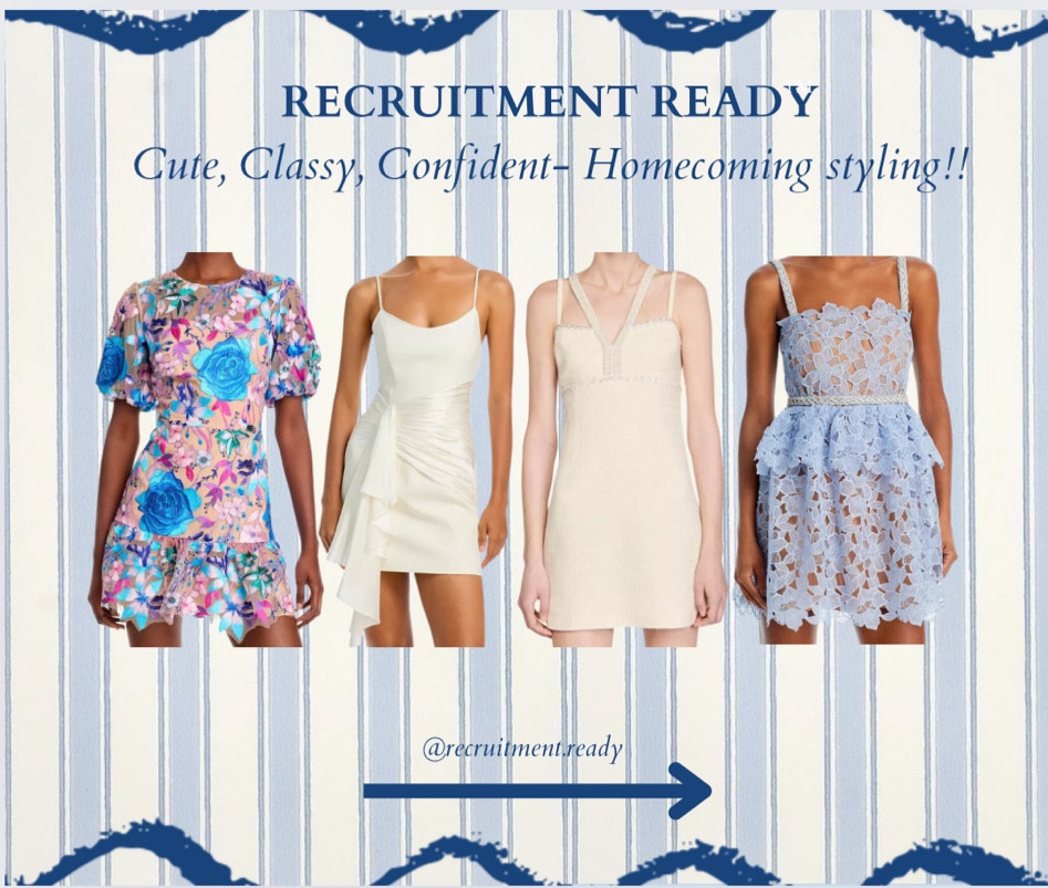 Homecoming styling! 💛