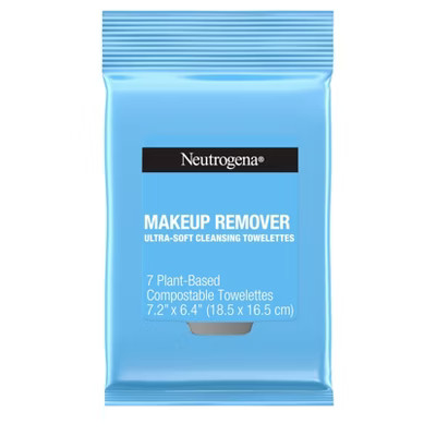 Neutrogena Facial Cleansing Makeup Remover Wipes - Travel Pack - 7ct | Target
