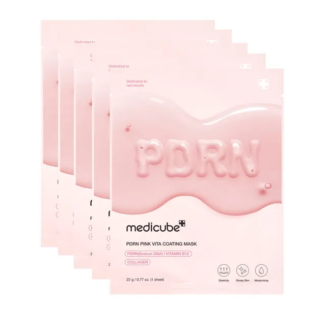 medicube - PDRN Pink Vita Coating Mask Bundle Set | YesStyle Global