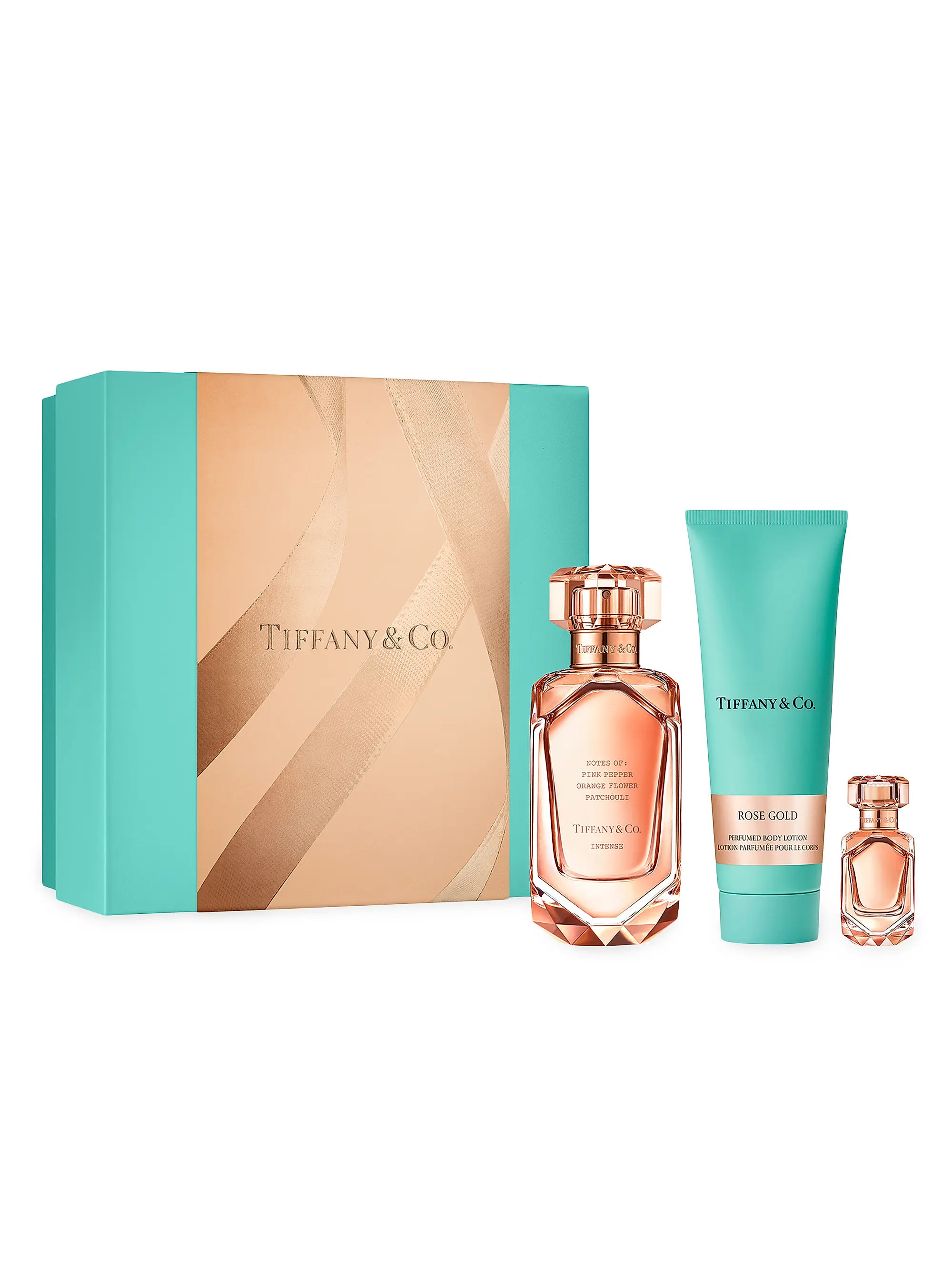 Tiffany & Co. Rose Gold 3-Piece Eau de Parfum Intense Holiday Gift Set | Saks Fifth Avenue