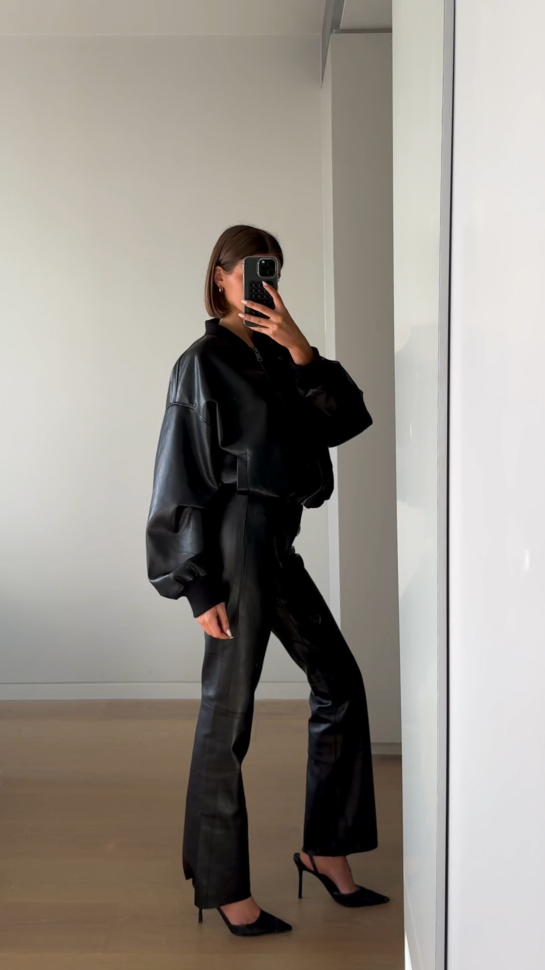 Double leather winter dinner fit 🖤 

#LTKpartywear #LTKaustralia