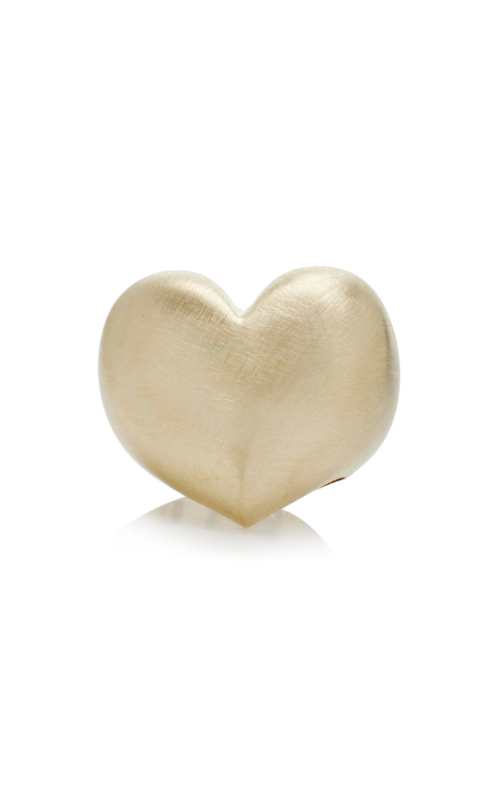 14K Yellow Gold Heart Ring | Moda Operandi (Global)