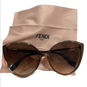 💯Fendi Rose Gold Sunglasses | Poshmark