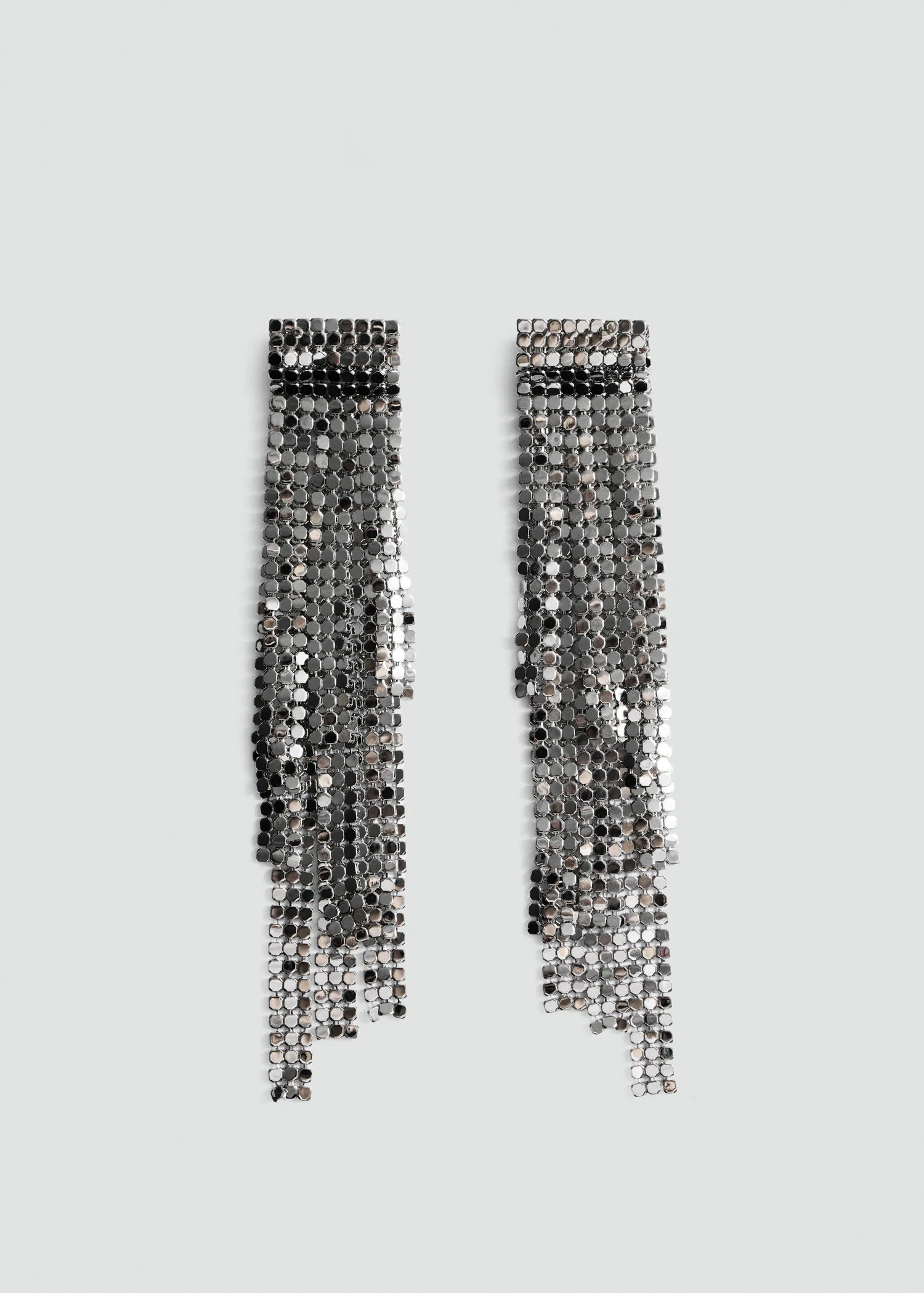 Glitter waterfall earrings - Women | MANGO USA | Mango (US/MX/AU)