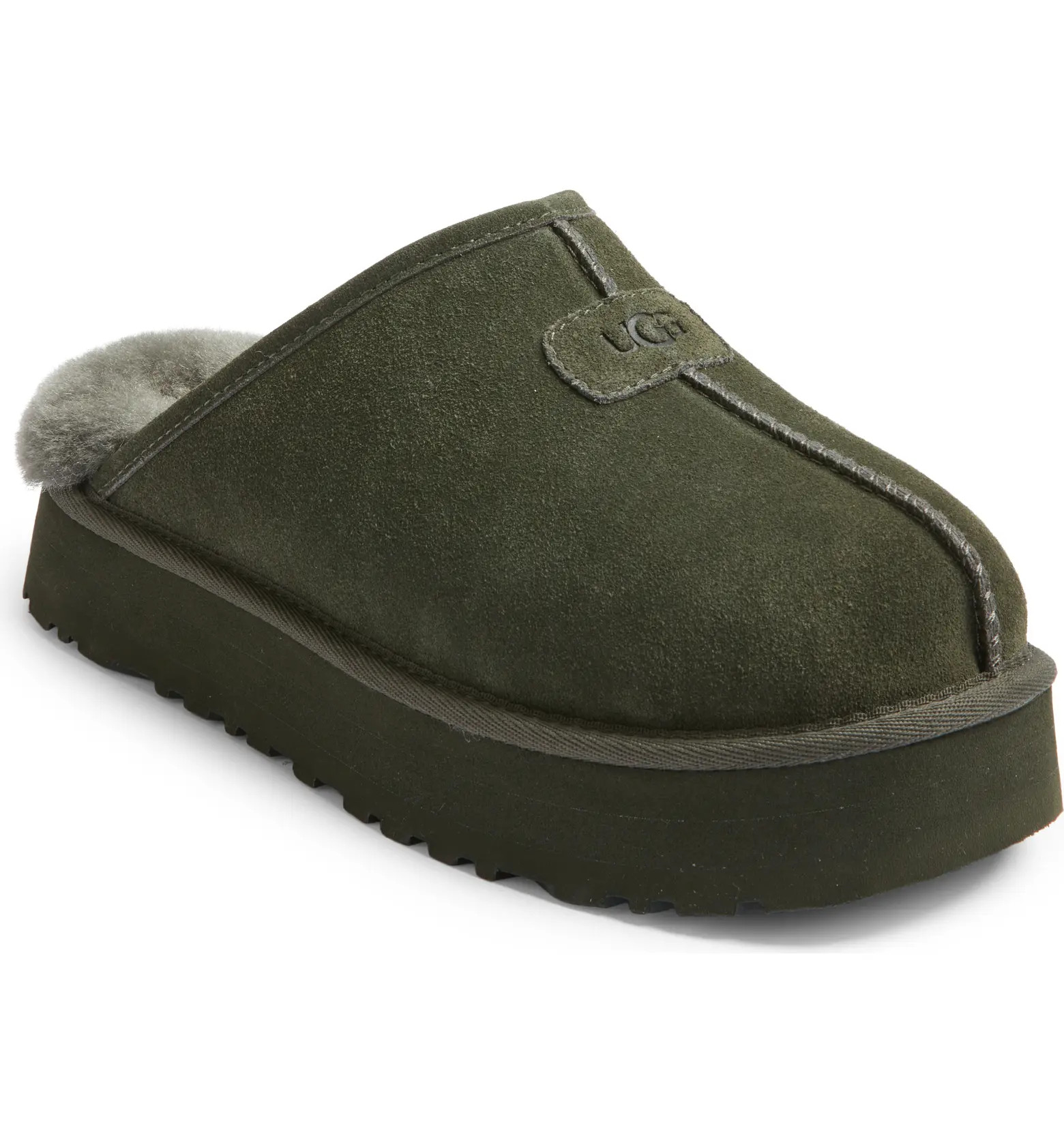 UGG® Discoquette Genuine Shearling Slide Slipper | Nordstrom | Nordstrom