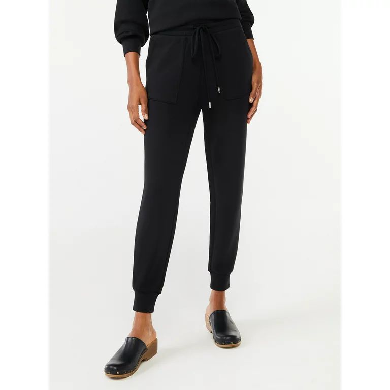 Scoop Women's Scuba Knit Pants with Pockets | Walmart (US)