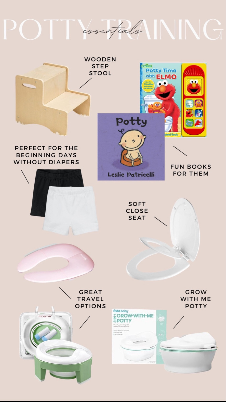 Potty training essentials 