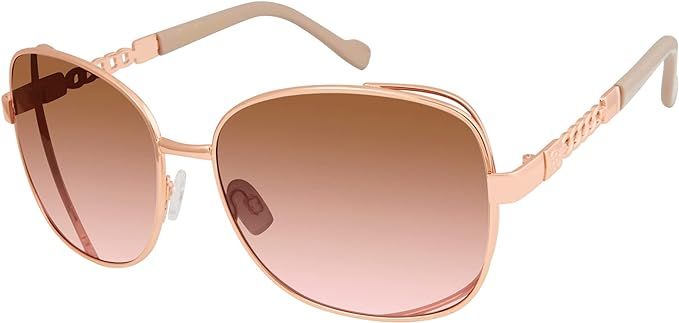 Jessica Simpson J5512 Metal Chain Women's Square Sunglasses with 100% Uv Protection. Glam Gifts f... | Amazon (US)
