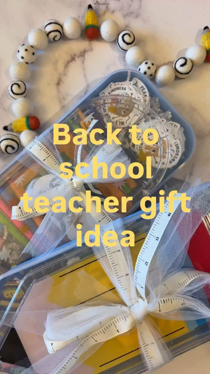 Comment NEED to shop! I LOVE putting together gifts for our teachers and staff and these cute boxes from Walmart were perfect for back to school gifts. ✏️ 

I’m Julie, a mom of 4 who works full time in corporate America as an attorney.  Save and follow for more working mom life! 

#backtoschoolgifts #teachergift #eachergiftideas #walmartfinds #backtoschoolessentials musthaves
millennialmom momof4 workingmomlife
motherhood momlifebelike relatablemoms reallife

#LTKSeasonal #LTKKids #LTKSaleAlert