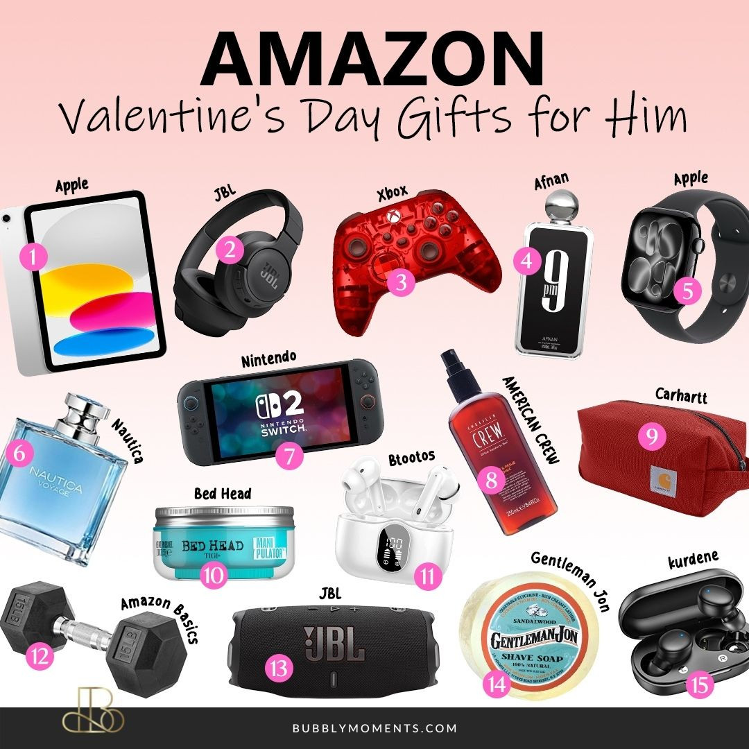 Valentine’s Day shopping made easy with these Valentine’s Day Gifts for Him from Amazon ❤️ Whether you’re buying for your partner, husband, boyfriend, or someone special, these gift ideas are thoughtful, practical, and perfect for everyday use. From cool accessories to grooming essentials and lifestyle must-haves, these picks are all about finding something he’ll actually enjoy and use. I love how these gifts work for all kinds of personalities—whether he’s into fitness, tech, style, or staying cosy at home. If you’re looking for simple yet meaningful Valentine’s Day inspiration without the stress, this list has you covered. Save this post for later, tap to shop your favourites, and make this Valentine’s Day one to remember 💙
#LTKMens #LTKFindsUnder100 #LTKFindsUnder50 #ValentinesDayGifts #GiftsForHim #ValentinesGiftIdeas #AmazonFinds #GiftInspo #MensGifts #BoyfriendGifts #HusbandGifts #ValentinesDayInspo #ThoughtfulGifts #TrendingGifts #GiftGuide #HolidayGifting #LoveDay 

 