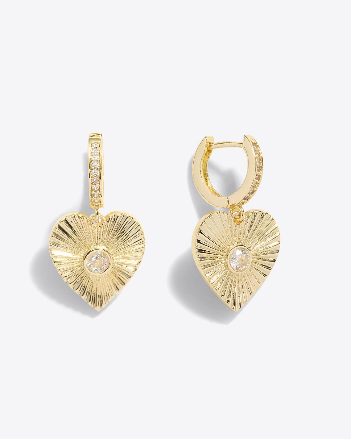 Heart Rays Huggie | Draper James (US)