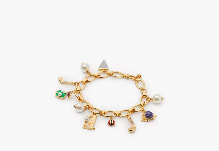 Hole In One Statement Charm Bracelet | Kate Spade (US)