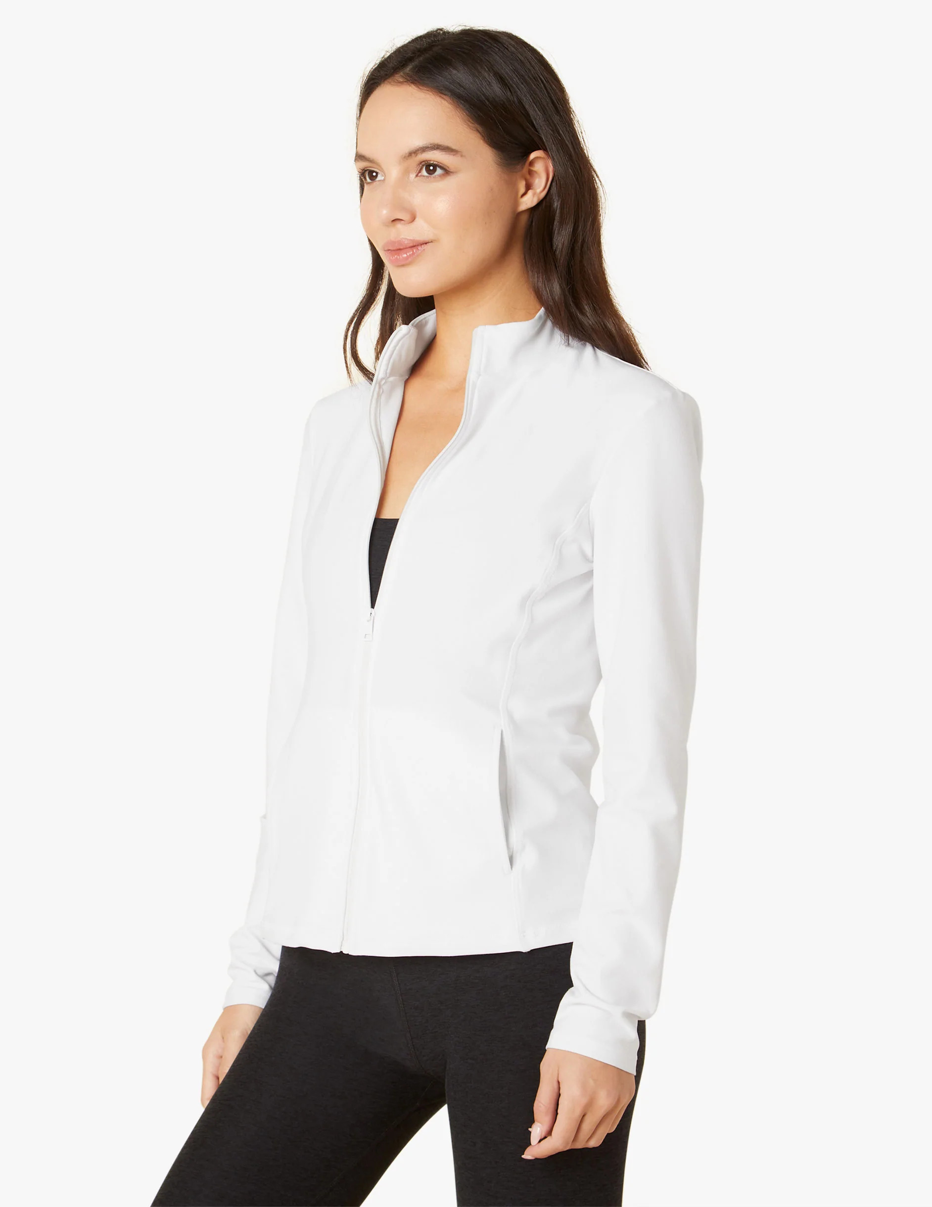 Spacedye On The Go Mock Neck Jacket | Beyond Yoga | Beyond Yoga