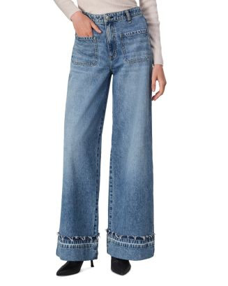 Marina High Rise Wide Leg Jeans in Liliana | Bloomingdale's (US)