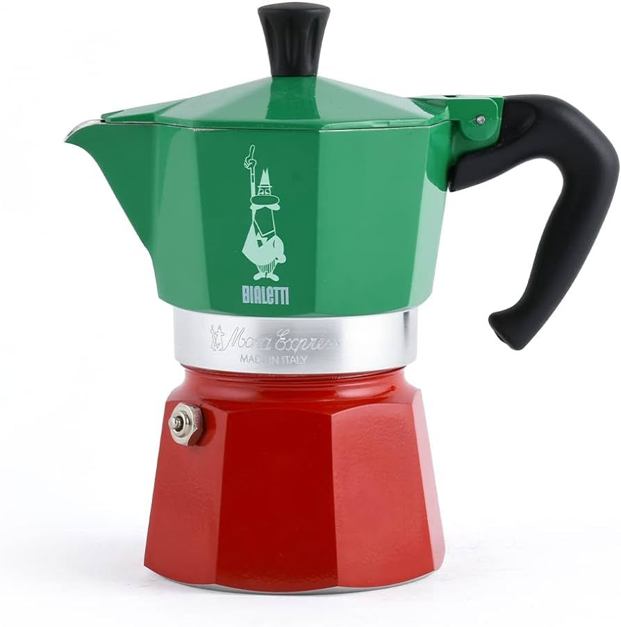 Bialetti - Moka Express Italia Collection: Iconic Stovetop Espresso Maker, Makes Real Italian Cof... | Amazon (US)