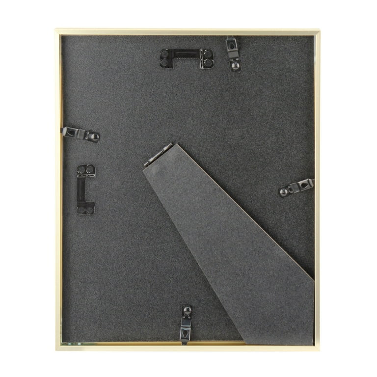 Better Homes & Gardens 8x10 matted to 5x7 Metal Tabletop Picture Frame, Gold | Walmart (US)