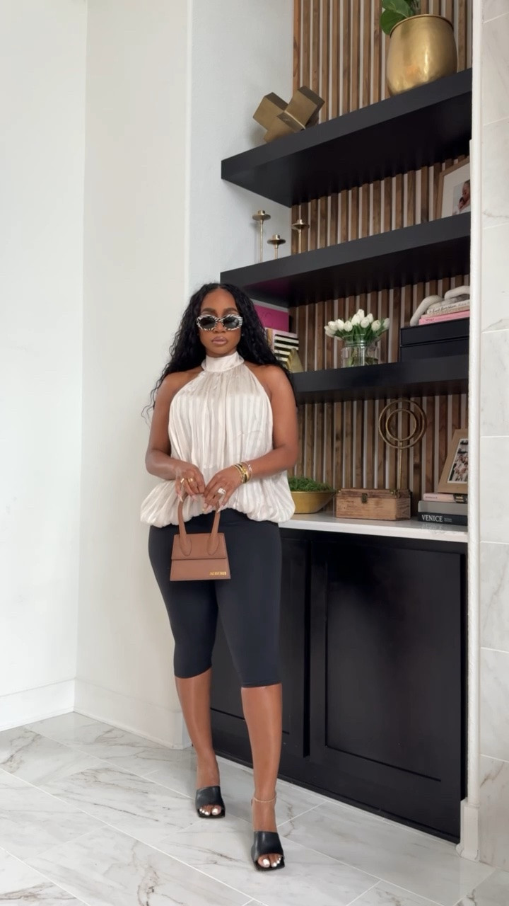 date night outfits inspo! Swap this top with any top to pair with capri’s!

#LTKootd #LTKMidsize