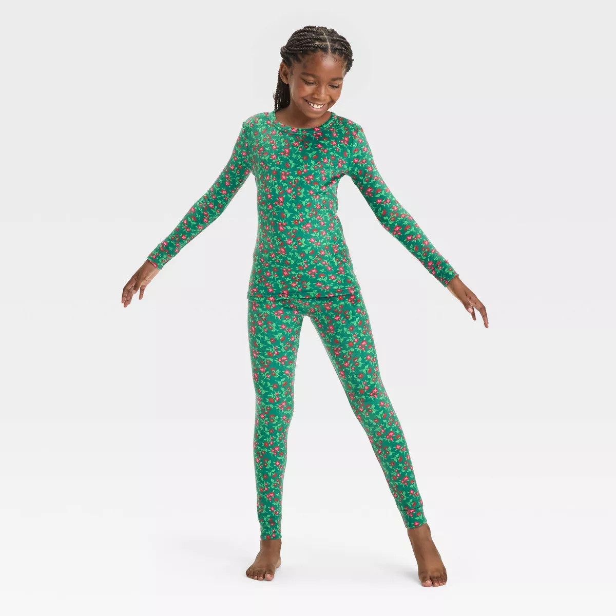 Kids' 2pc Snuggly Soft Snug Fit Pajama Set - Cat & Jack™ | Target