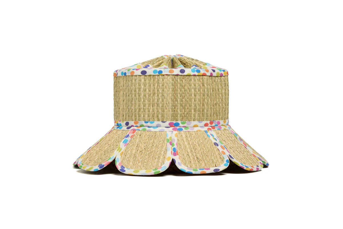 Luxe Manhattan Hat - Polka Rainbow | Triple Threads