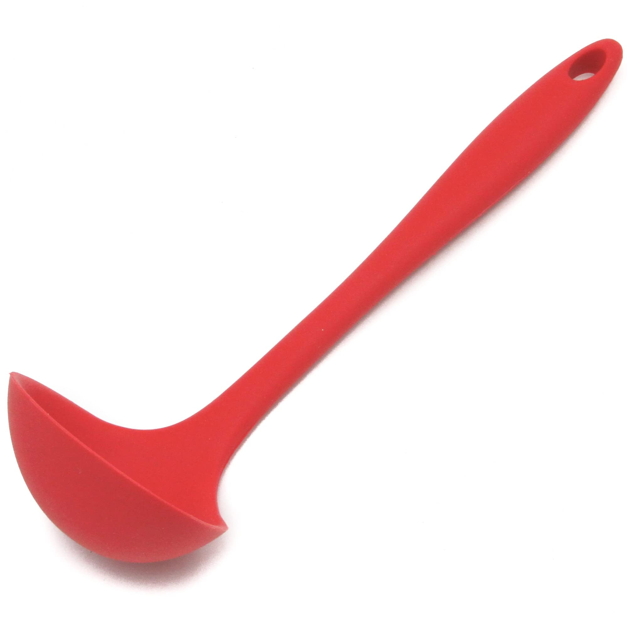 Chef Craft Premium Silicone Cooking Ladle, 11.25 inch, Red | Amazon (US)