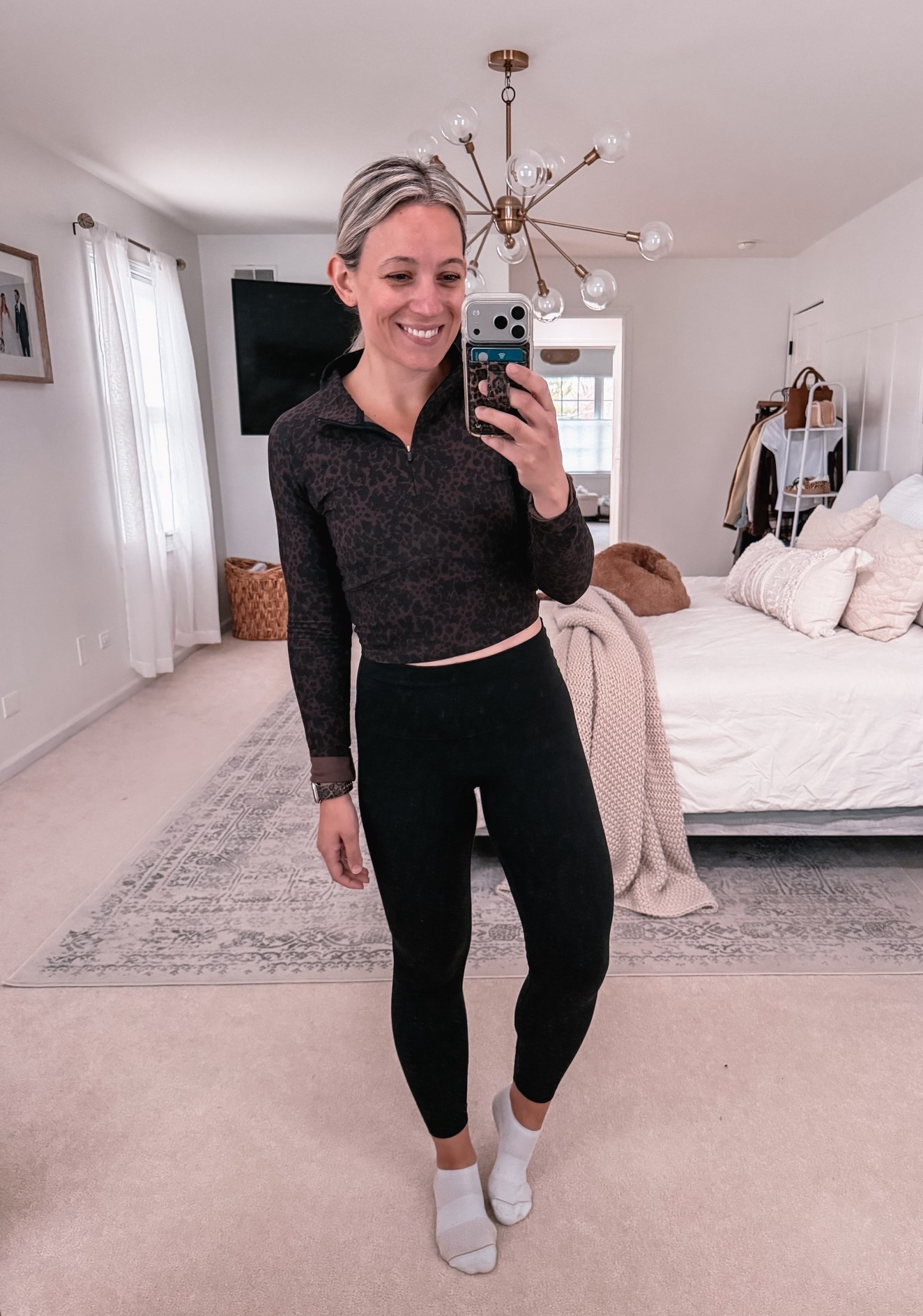 This print is PERFECT

Workout outfit. Leopard print top. Athletic wear  

#LTKActive #LTKfitnessgoals #LTKootd