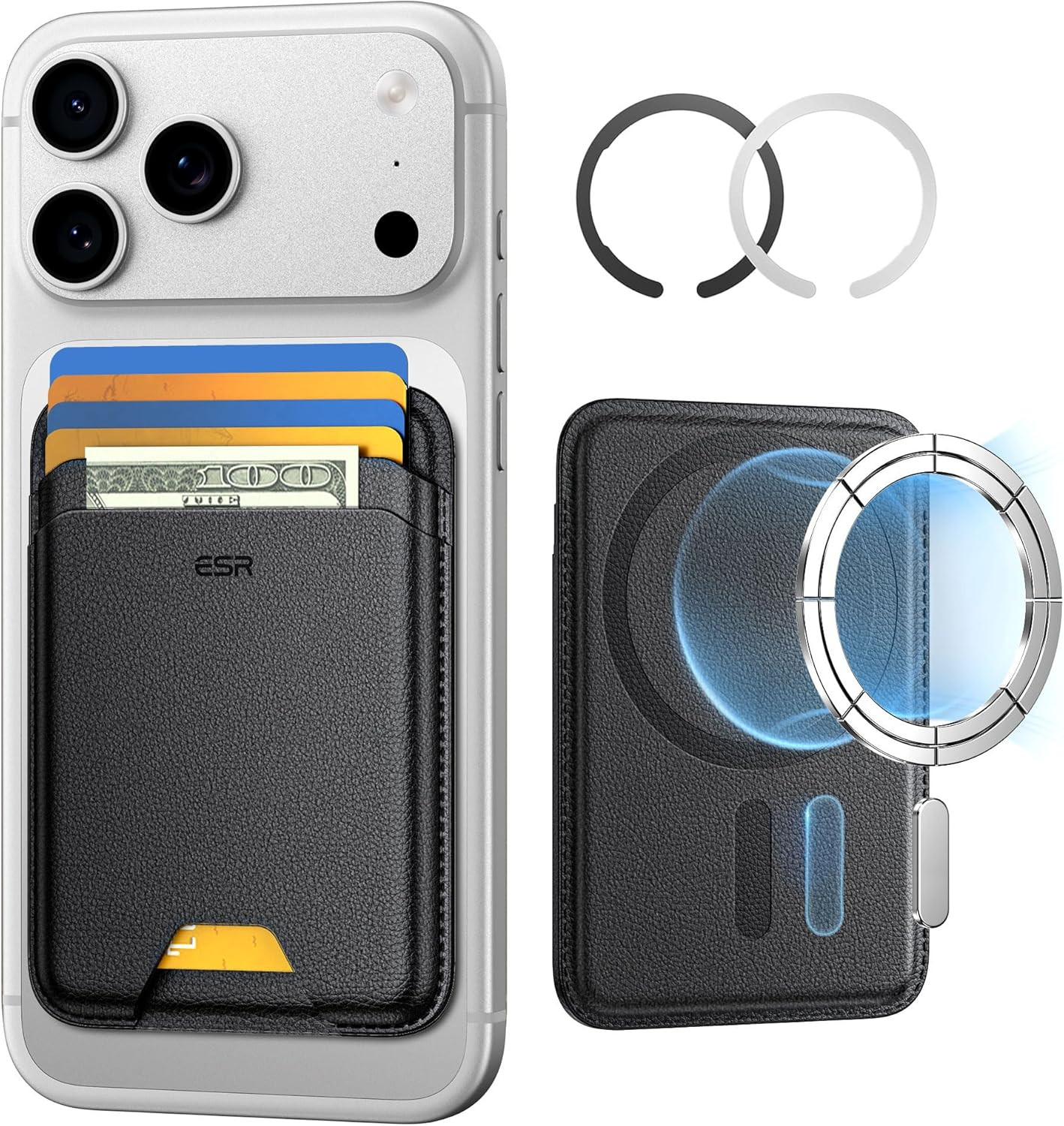 ESR for MagSafe Wallet, 5 Card Holder for Phone Case, RFID Blocking | Amazon (US)