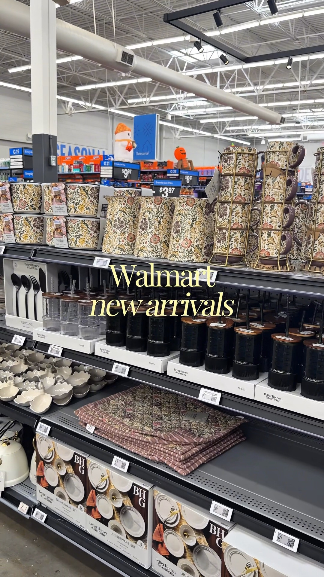 New arrivals at Walmart including fall home decor + hosting essentials! Shop everything you need for hosting cozy fall gatherings and decorating your home for the autumn season. 🍂 

Walmart fall collection || fall decor || affordable fall decor || fall hosting || looks for less ||

#LTKHome #LTKSeasonal