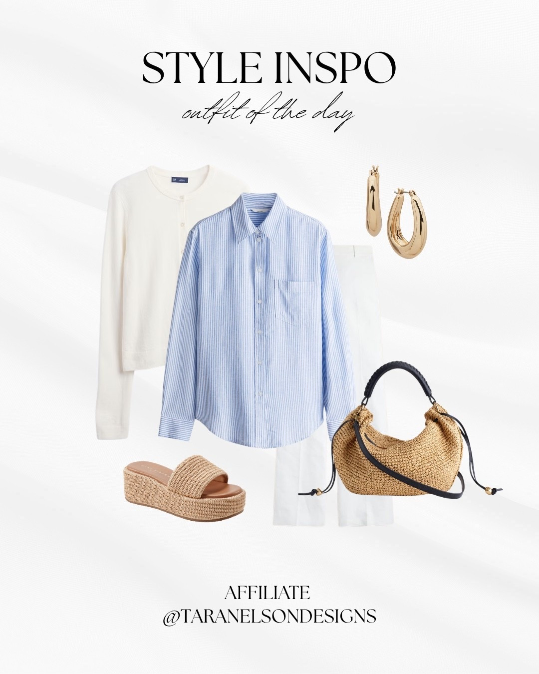 There is something about adding a little coastal energy this time of year that instantly makes everything feel lighter. A crisp white shirt, a woven tote, breezy linen, soft blues, sandy neutrals, natural textures — it all has that effortless summer feeling we crave before the season even fully arrives. 

The same is true at home: a touch of rattan, a striped pillow, a pale blue accent, or a relaxed woven shade can make your space feel fresh, calm, and ready for longer days ahead. Coastal doesn’t have to mean theme-y — 
it can simply mean easy, polished, sun-washed, and a little more carefree. And honestly, who doesn’t want more of that going into summer?☀️

#LTKootd #LTKSeasonal #LTKSwim
